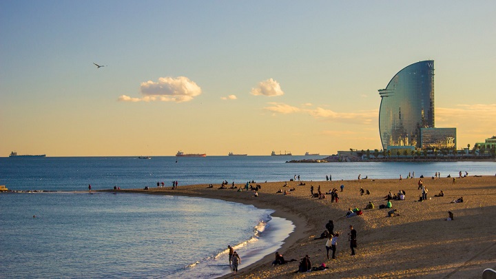 playa de la barceloneta
