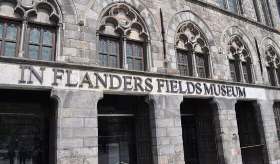 En el museo Flanders Fields