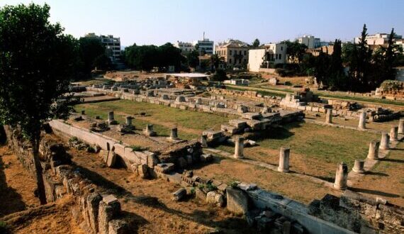 Grecia, Atenas, el cementerio de Kerameikos